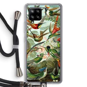 CaseCompany Haeckel Trochilidae: Samsung Galaxy A42 5G Transparant Hoesje met koord