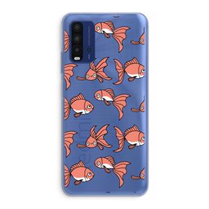 CaseCompany Blub: Xiaomi Redmi 9T Transparant Hoesje