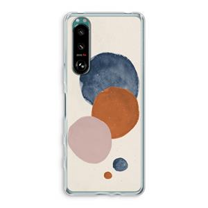 CaseCompany Geo #4: Sony Xperia 5 III Transparant Hoesje