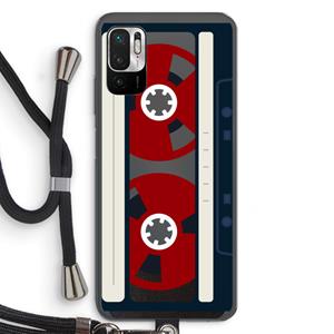 CaseCompany Here's your tape: Xiaomi Redmi Note 10 5G Transparant Hoesje met koord