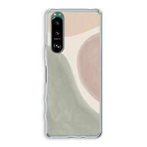 CaseCompany Geo #6: Sony Xperia 5 III Transparant Hoesje