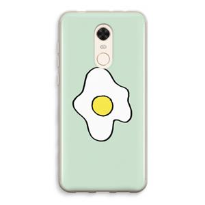 CaseCompany Spiegelei: Xiaomi Redmi 5 Transparant Hoesje