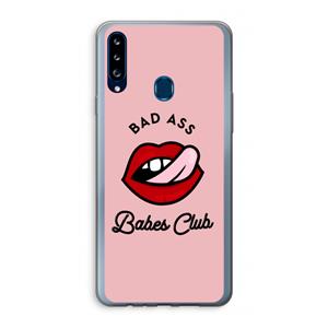 CaseCompany Badass Babes Club: Samsung Galaxy A20s Transparant Hoesje