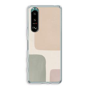 CaseCompany Geo #7: Sony Xperia 5 III Transparant Hoesje