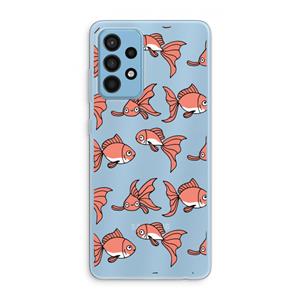 CaseCompany Blub: Samsung Galaxy A52 Transparant Hoesje