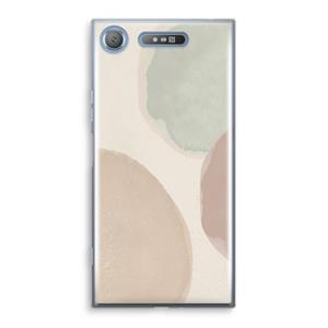 CaseCompany Geo #8: Sony Xperia XZ1 Transparant Hoesje