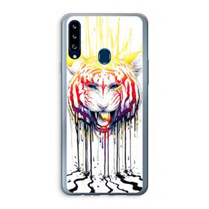 CaseCompany Fading: Samsung Galaxy A20s Transparant Hoesje