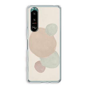 CaseCompany Geo #9: Sony Xperia 5 III Transparant Hoesje