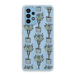 CaseCompany Boompje: Samsung Galaxy A52 Transparant Hoesje