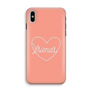 CaseCompany Friends heart: iPhone X Tough Case