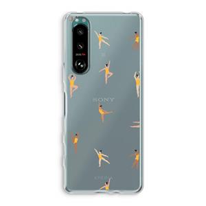 CaseCompany Dans #2: Sony Xperia 5 III Transparant Hoesje