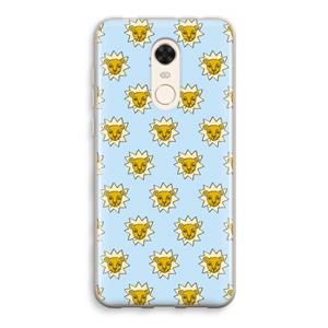 CaseCompany Leeuwenkoppen: Xiaomi Redmi 5 Transparant Hoesje