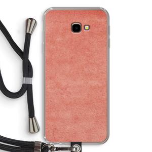 CaseCompany Marrakech Walls: Samsung Galaxy J4 Plus Transparant Hoesje met koord
