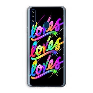 CaseCompany Loves: Samsung Galaxy A20s Transparant Hoesje