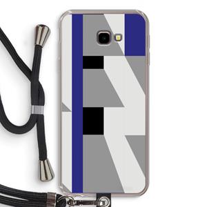 CaseCompany Gestalte 2: Samsung Galaxy J4 Plus Transparant Hoesje met koord