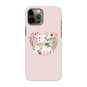 CaseCompany GRL PWR Flower: Volledig geprint iPhone 12 Hoesje