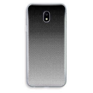 CaseCompany Musketon Halftone: Samsung Galaxy J3 (2017) Transparant Hoesje