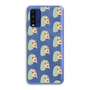 CaseCompany King Kylie: Xiaomi Redmi 9T Transparant Hoesje