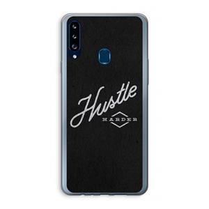 CaseCompany Hustle: Samsung Galaxy A20s Transparant Hoesje