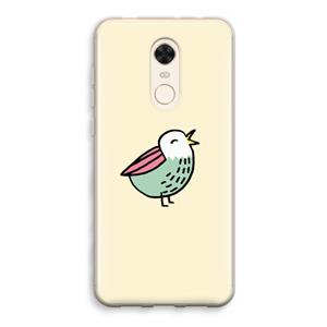 CaseCompany Birdy: Xiaomi Redmi 5 Transparant Hoesje