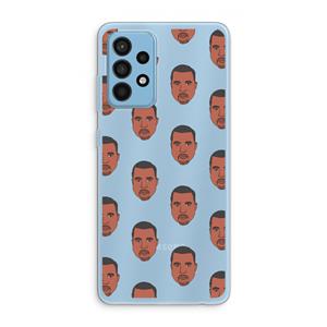 CaseCompany Kanye Call Me℃: Samsung Galaxy A52 Transparant Hoesje