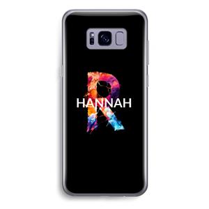 CaseCompany Abstract Spectrum: Samsung Galaxy S8 Plus Transparant Hoesje