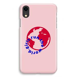 CaseCompany Run The World: iPhone XR Volledig Geprint Hoesje