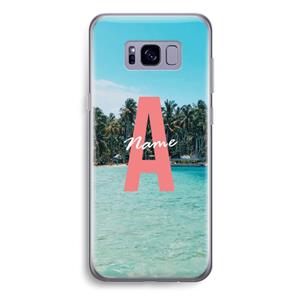 CaseCompany Pacific Dream: Samsung Galaxy S8 Plus Transparant Hoesje
