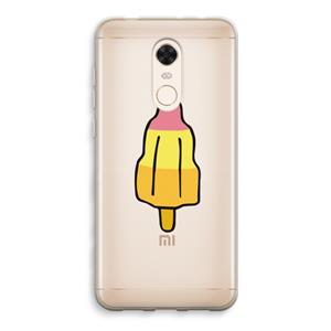 CaseCompany Raketijsje: Xiaomi Redmi 5 Transparant Hoesje
