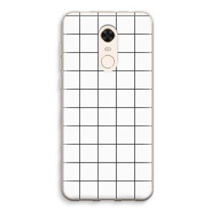 CaseCompany Rooster: Xiaomi Redmi 5 Transparant Hoesje