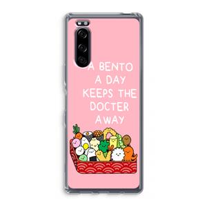 CaseCompany Bento a day: Sony Xperia 5 Transparant Hoesje