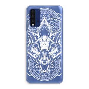 CaseCompany Oh Deer: Xiaomi Redmi 9T Transparant Hoesje