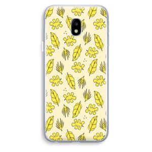 CaseCompany Herfst: Samsung Galaxy J3 (2017) Transparant Hoesje
