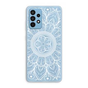 CaseCompany Roses Are Red: Samsung Galaxy A52 Transparant Hoesje