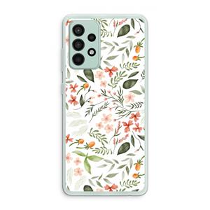 CaseCompany Sweet little flowers: Samsung Galaxy A52s 5G Transparant Hoesje