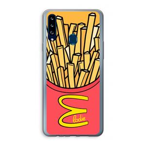 CaseCompany McElodie: Samsung Galaxy A20s Transparant Hoesje