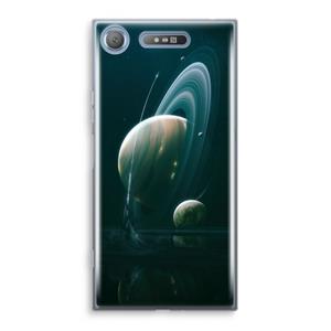 CaseCompany Mercurius: Sony Xperia XZ1 Transparant Hoesje