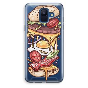 CaseCompany Diet Coke Please: Samsung Galaxy A6 (2018) Transparant Hoesje