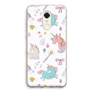 CaseCompany Fantasiewereld: Xiaomi Redmi 5 Transparant Hoesje