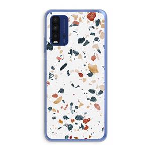 CaseCompany Terrazzo N°4: Xiaomi Redmi 9T Transparant Hoesje