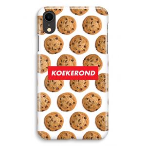 CaseCompany Koekerond: iPhone XR Volledig Geprint Hoesje