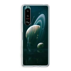 CaseCompany Mercurius: Sony Xperia 5 III Transparant Hoesje