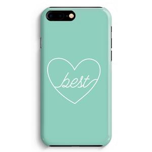 CaseCompany Best heart pastel: iPhone 8 Plus Volledig Geprint Hoesje