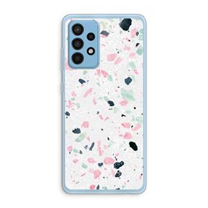 CaseCompany Terrazzo N°3: Samsung Galaxy A52 Transparant Hoesje