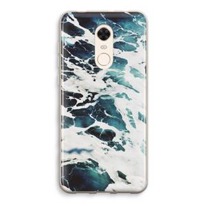 CaseCompany Golven: Xiaomi Redmi 5 Transparant Hoesje