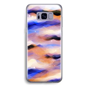 CaseCompany Donkere Wolken: Samsung Galaxy S8 Plus Transparant Hoesje