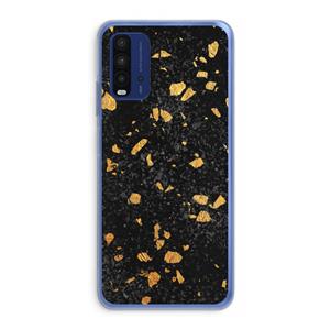 CaseCompany Terrazzo N°7: Xiaomi Redmi 9T Transparant Hoesje