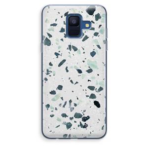 CaseCompany Terrazzo N°2: Samsung Galaxy A6 (2018) Transparant Hoesje