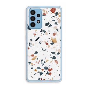 CaseCompany Terrazzo N°4: Samsung Galaxy A52 Transparant Hoesje