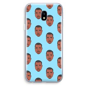 CaseCompany Kanye Call Me℃: Samsung Galaxy J3 (2017) Transparant Hoesje